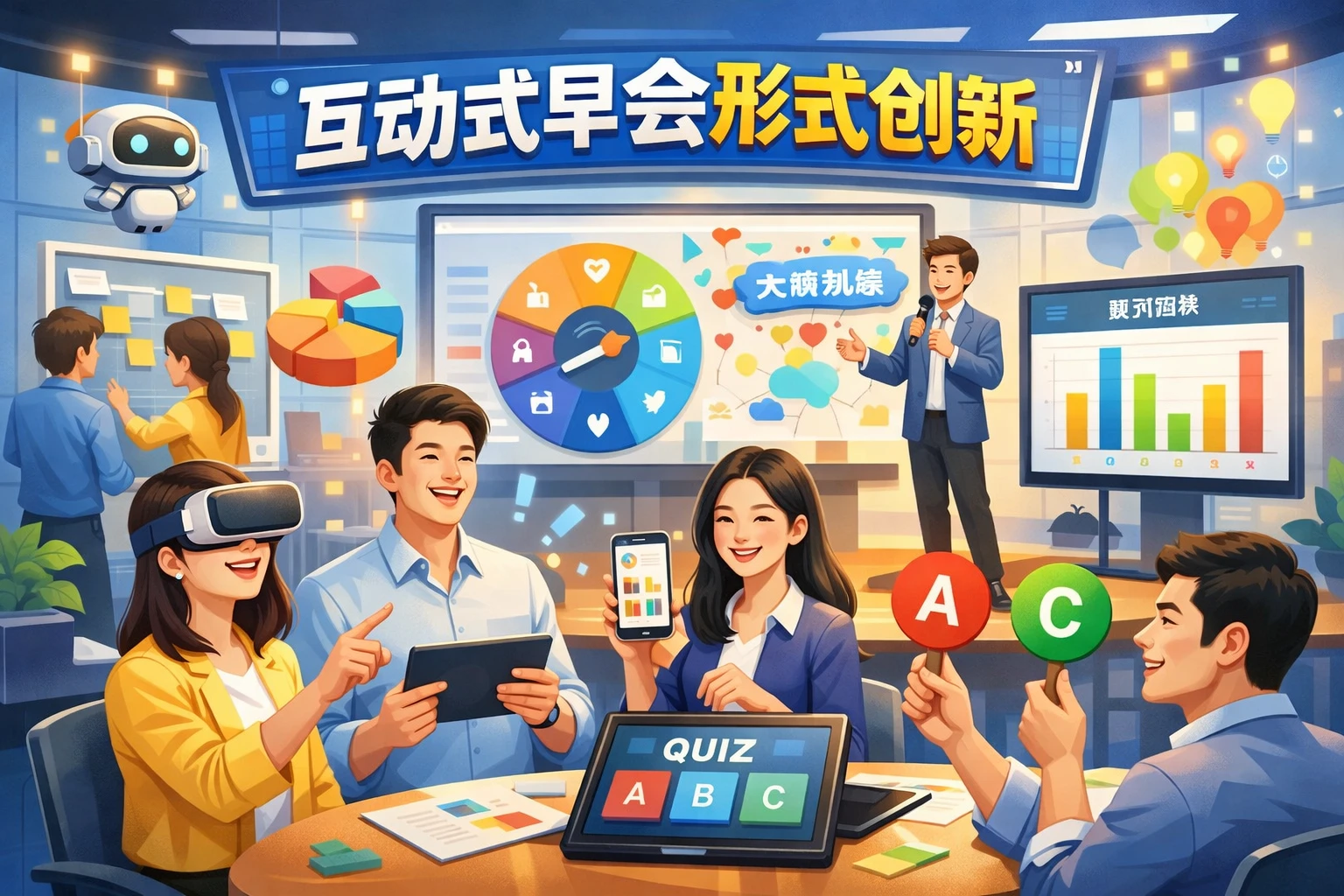 互动式早会形式创新