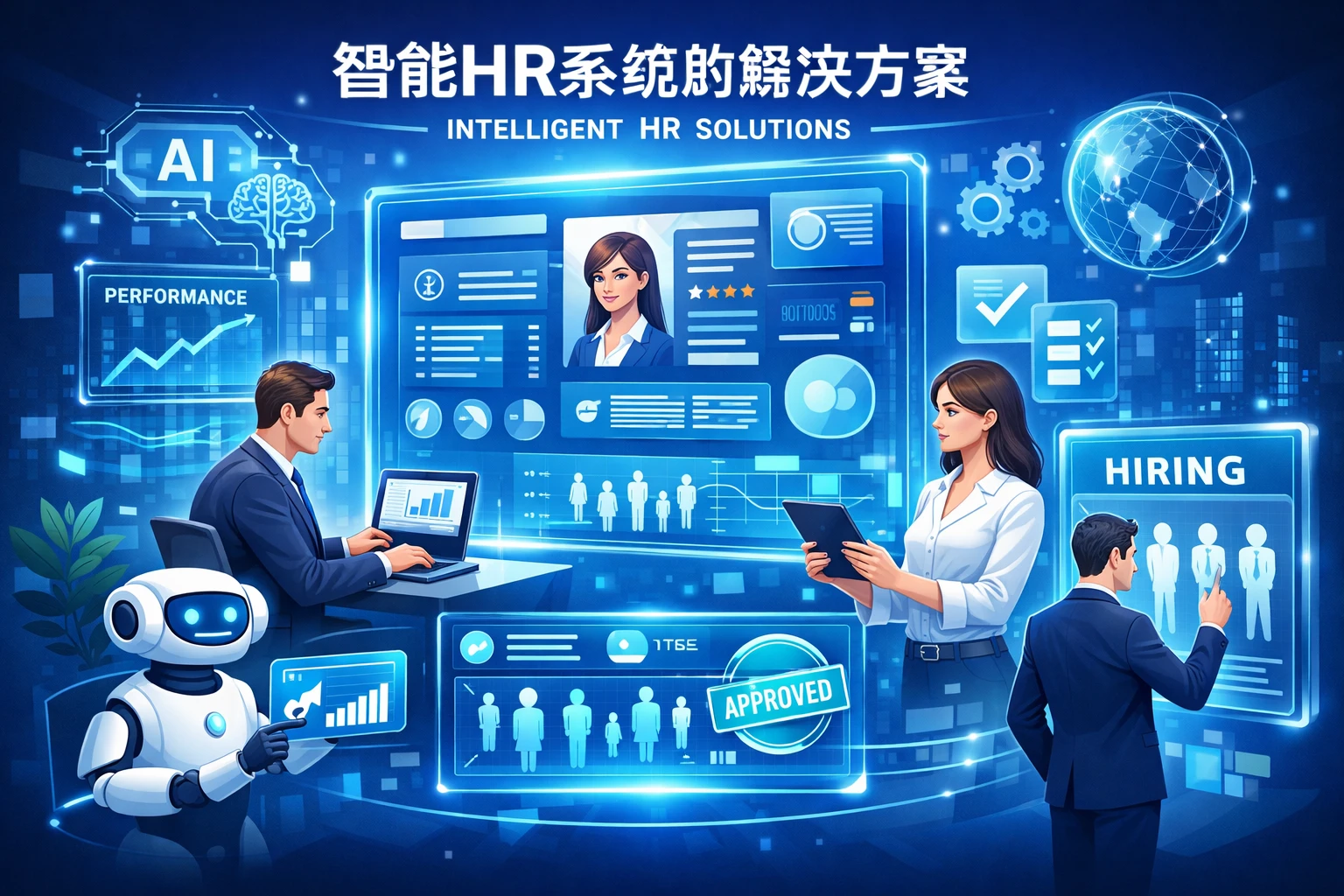 智能HR系统的解决方案