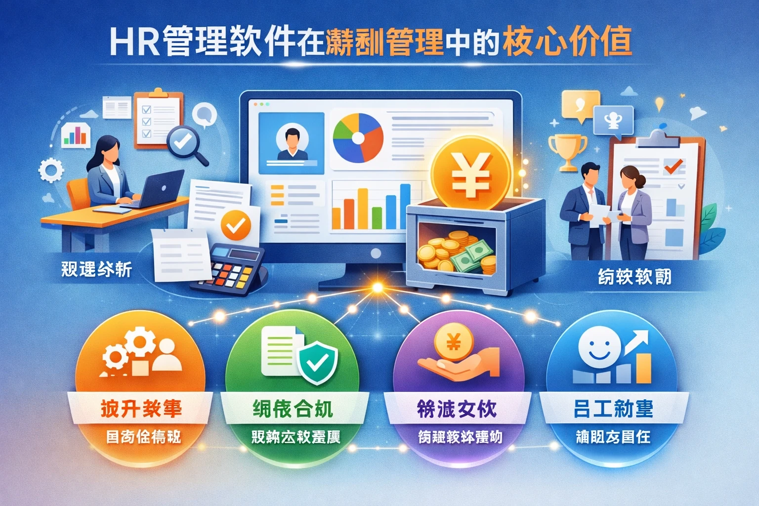 HR管理软件在薪酬管理中的核心价值