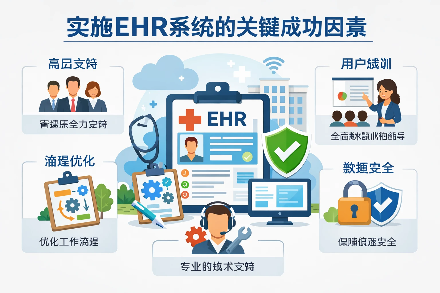 实施EHR系统的关键成功因素