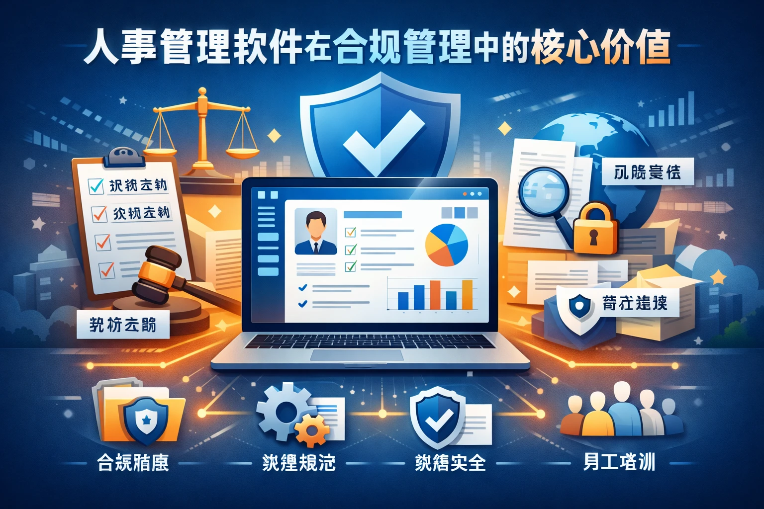 人事管理软件在合规管理中的核心价值