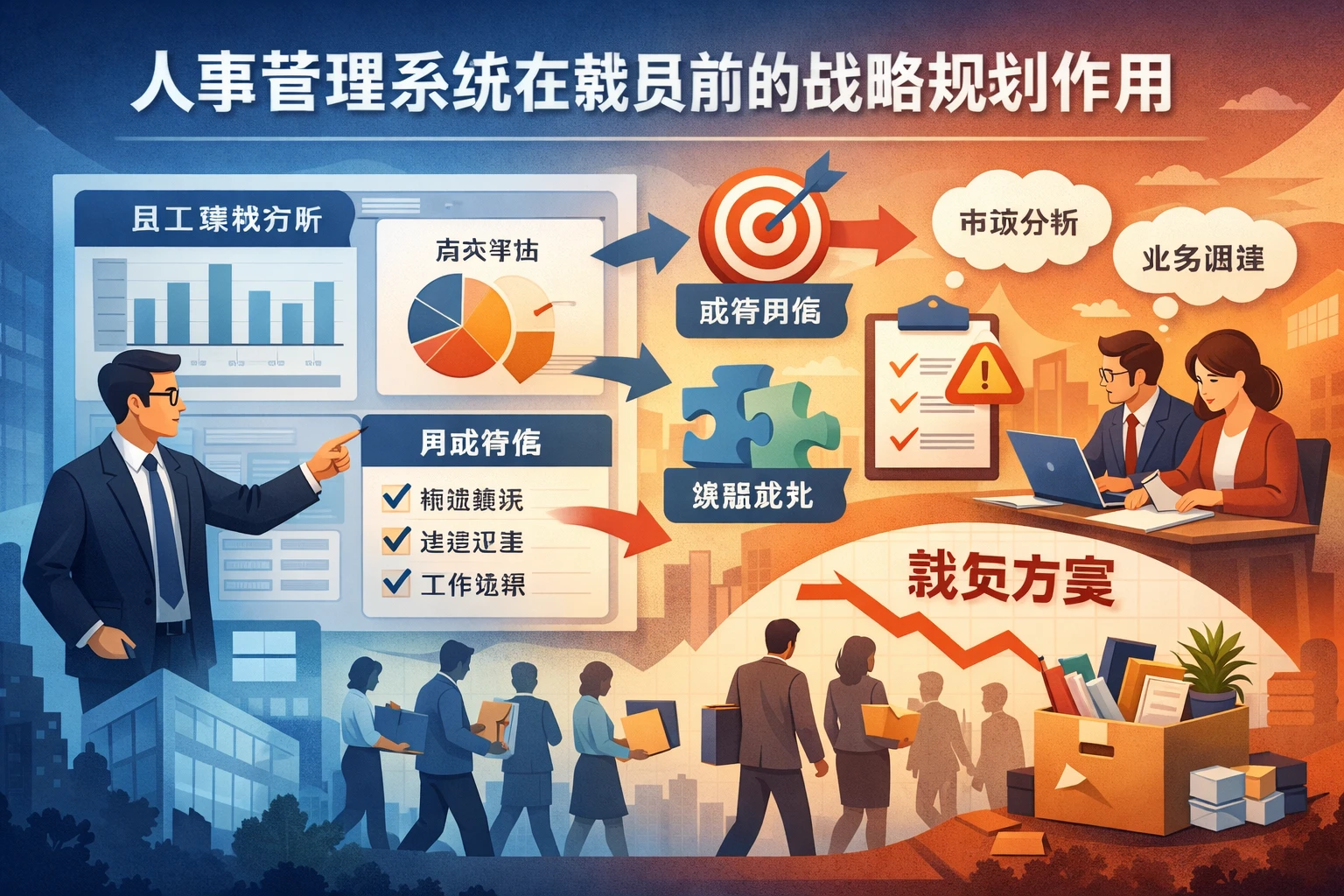 人事管理系统在裁员前的战略规划作用