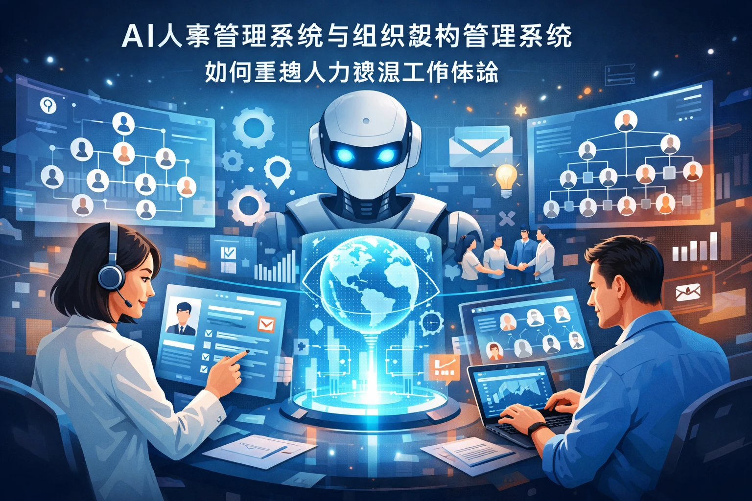 AI人事管理系统与组织架构管理系统如何重塑人力资源工作体验