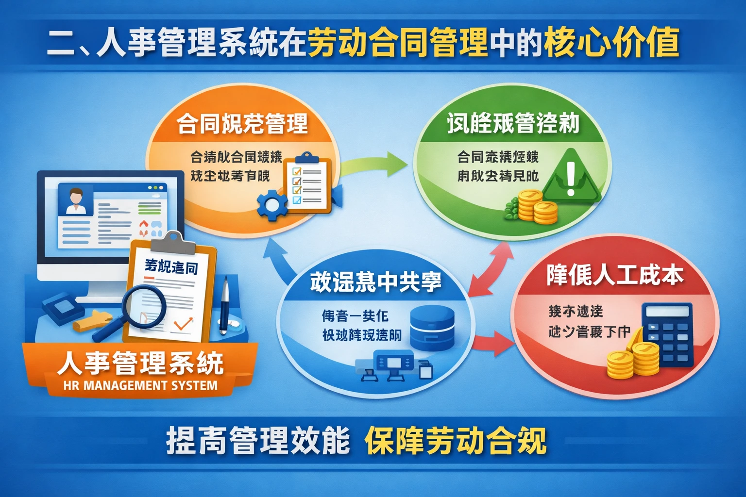二、人事管理系统在劳动合同管理中的核心价值