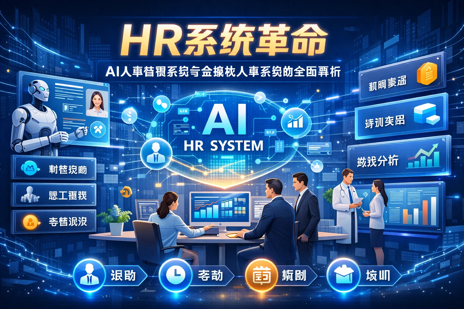 HR系统革命：AI人事管理系统与全模块人事系统的全面解析