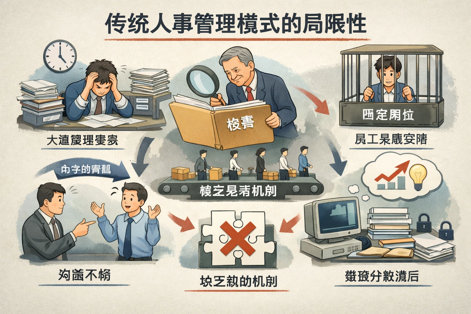 传统人事管理模式的局限性
