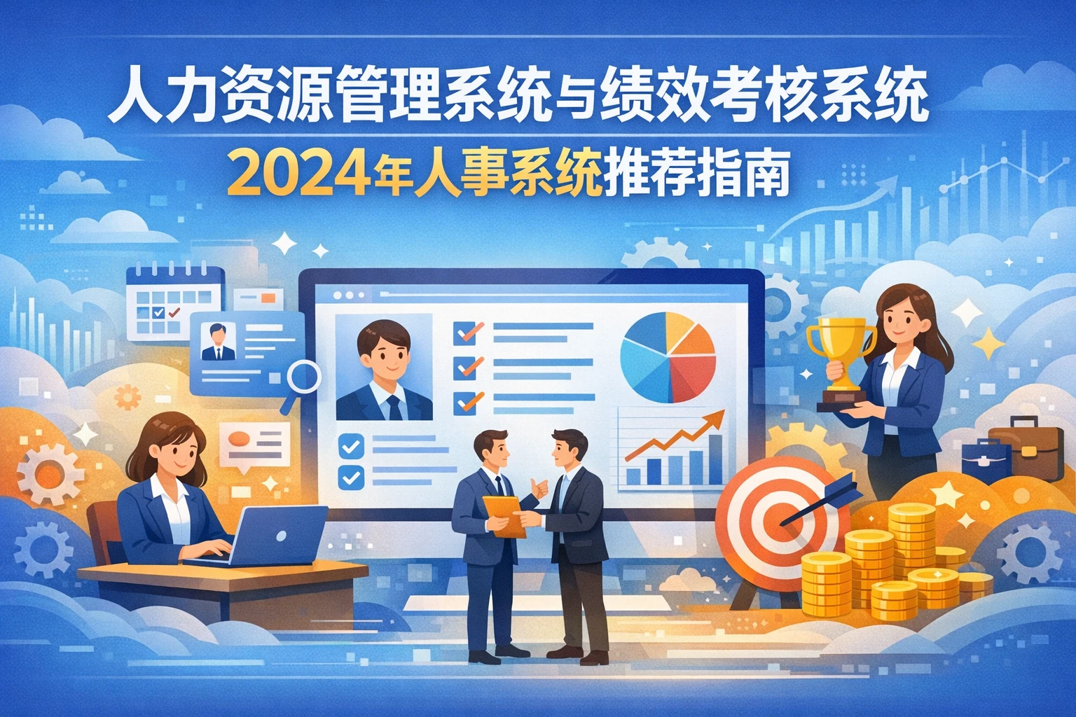 人力资源管理系统与绩效考核系统:2024年人事系统推荐指南