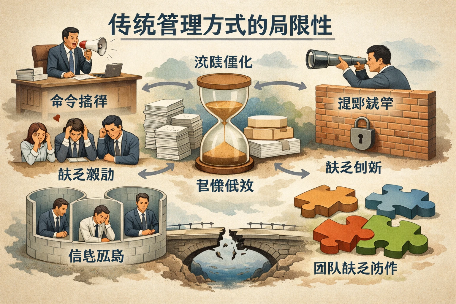 传统管理方式的局限性