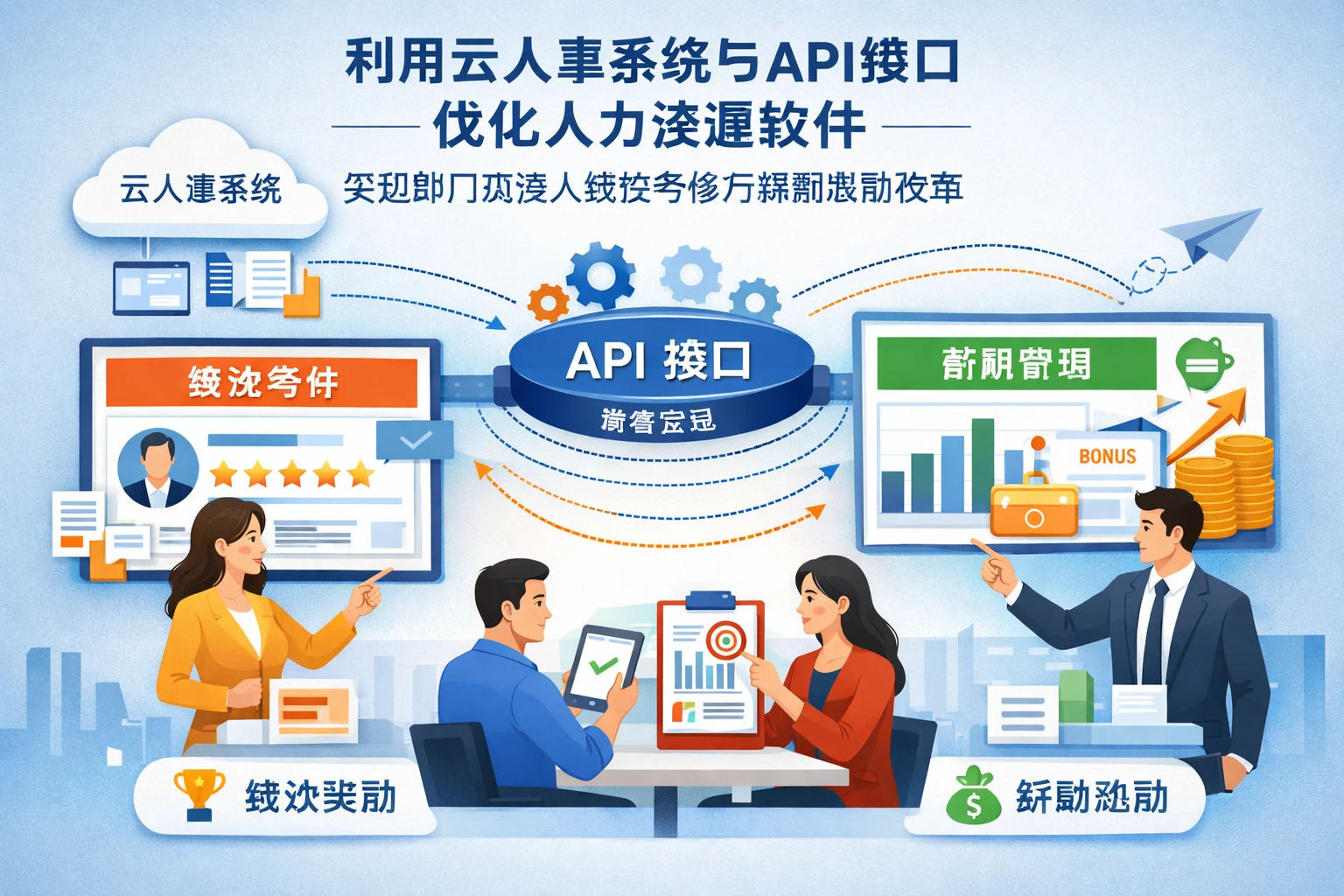 利用云人事系统与API接口优化人力资源软件,实现部门负责人绩效考核与薪酬激励改革