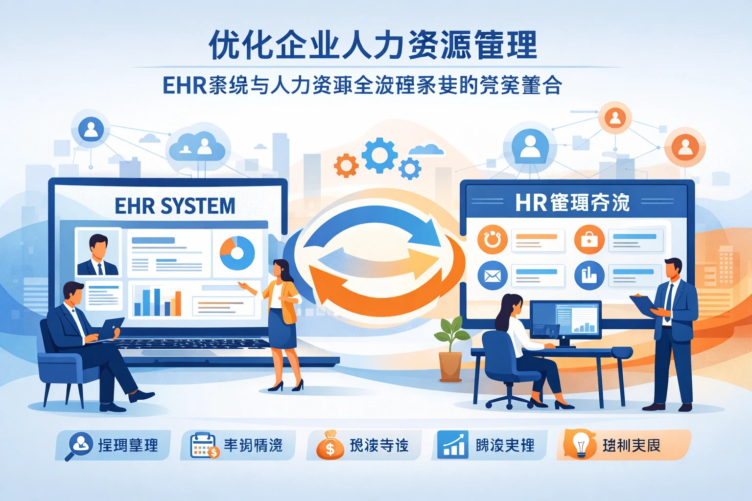 优化企业人力资源管理：EHR系统与人力资源全流程系统的完美整合