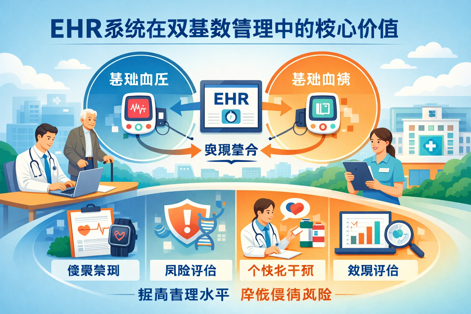EHR系统在双基数管理中的核心价值