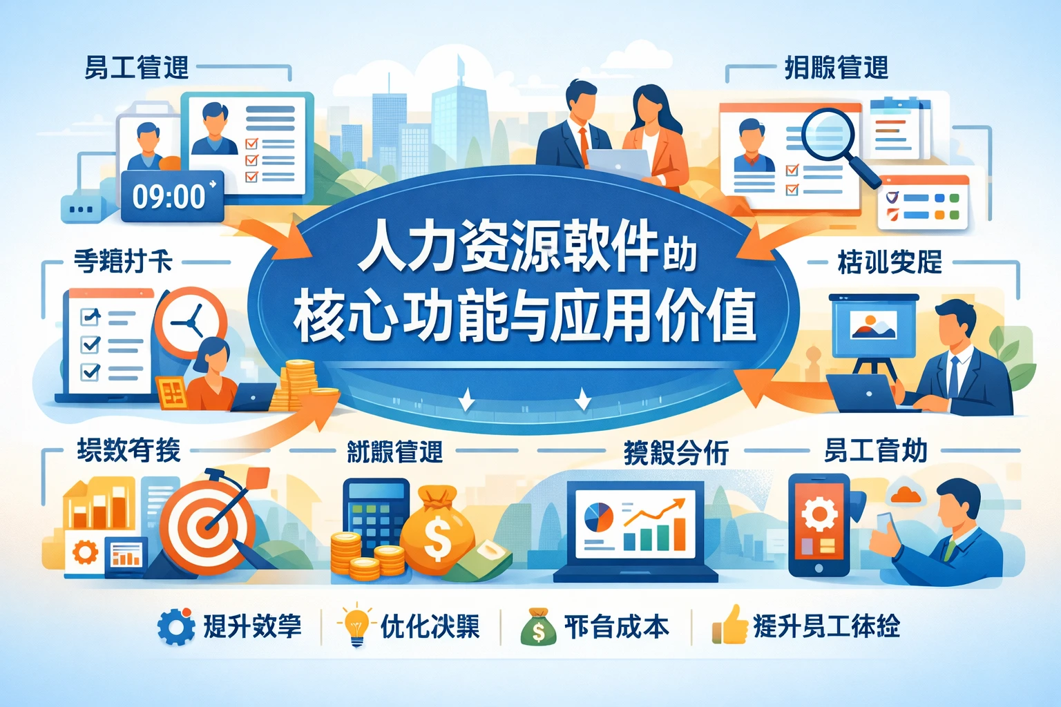 人力资源软件的核心功能与应用价值