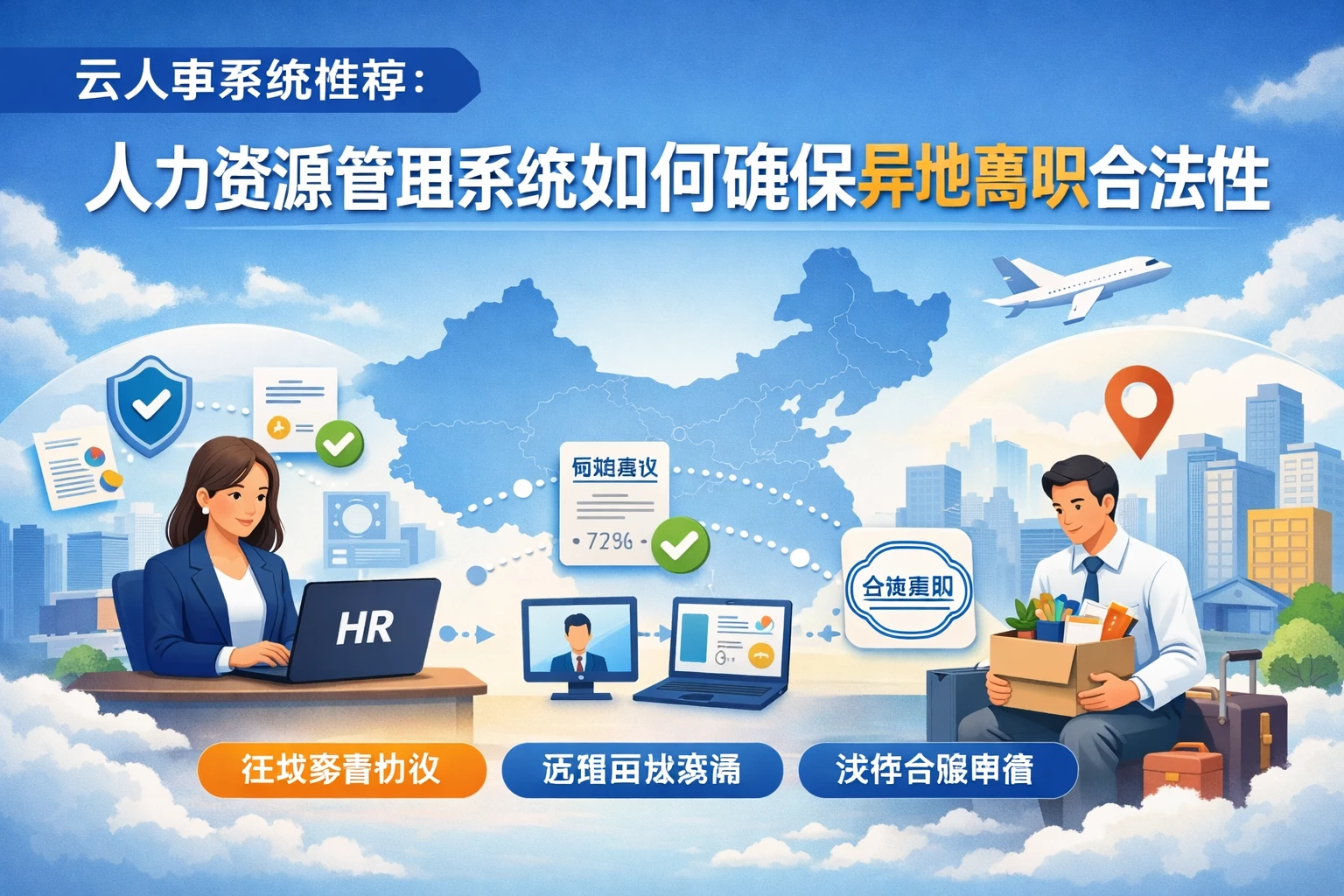 云人事系统推荐:人力资源管理系统如何确保异地离职合法性