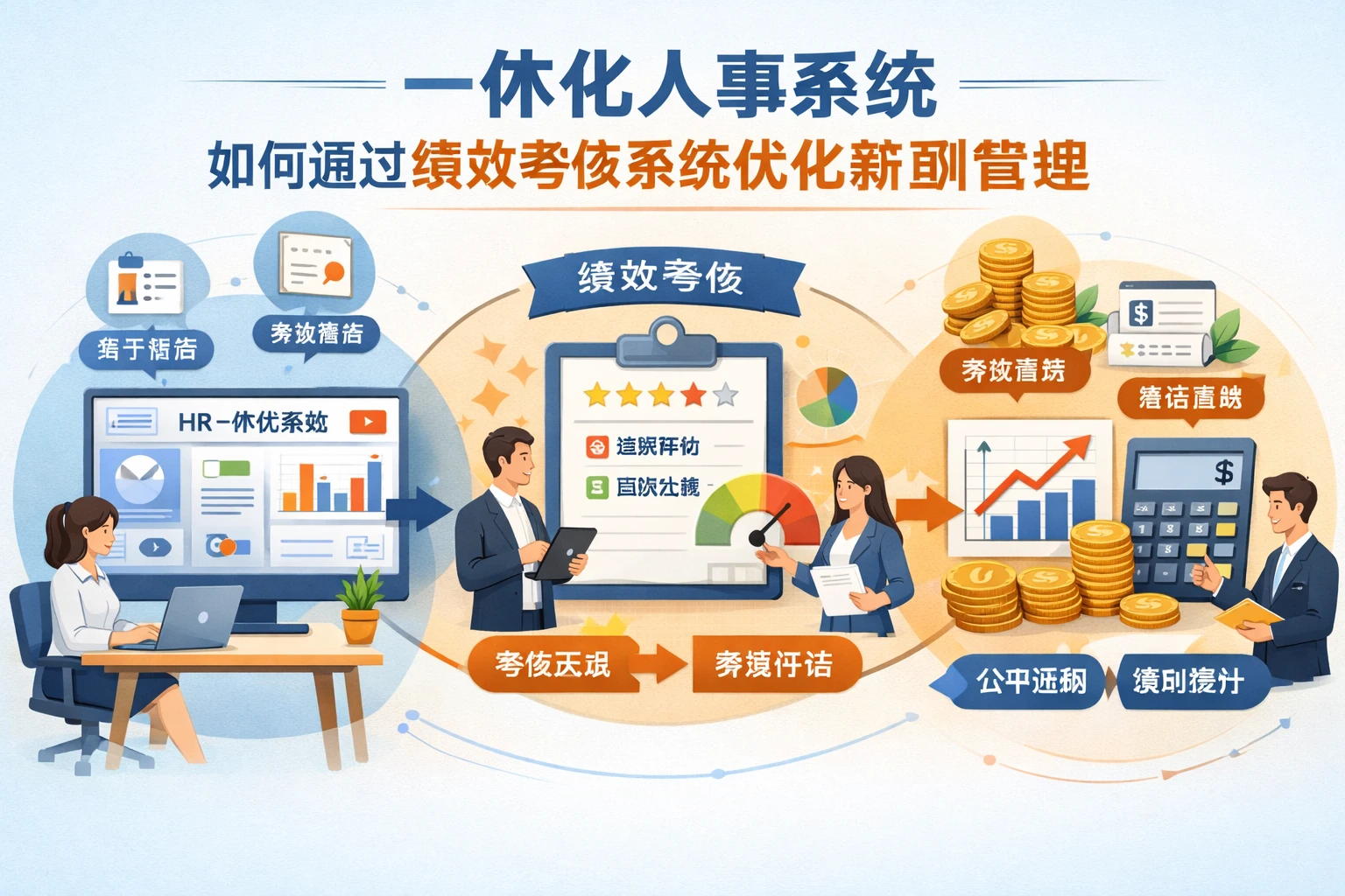 一体化人事系统如何通过绩效考核系统优化薪酬管理