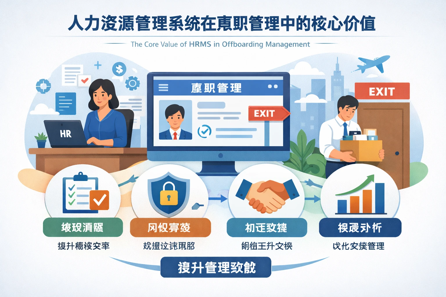 人力资源管理系统在离职管理中的核心价值