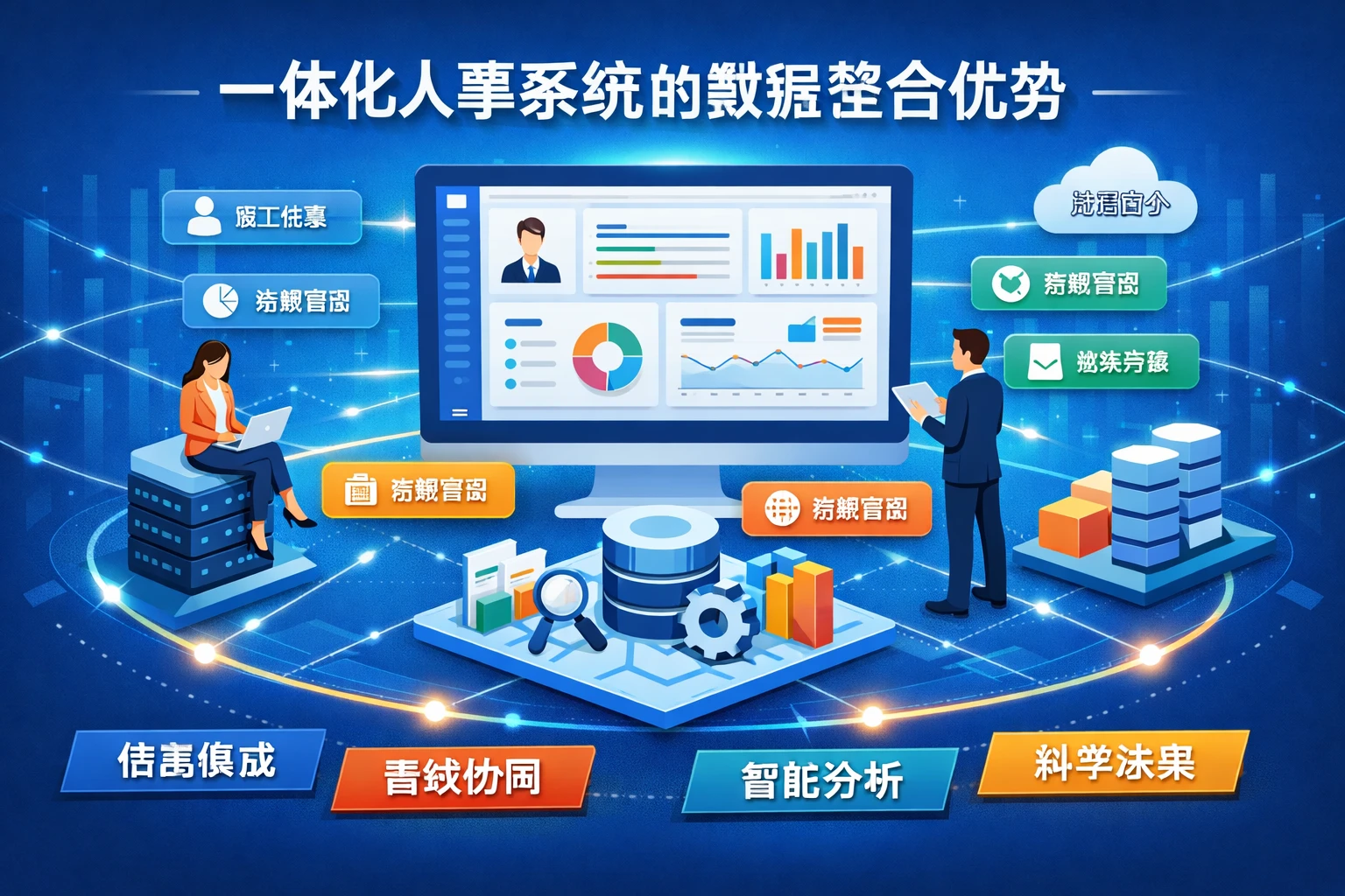 一体化人事系统的数据整合优势