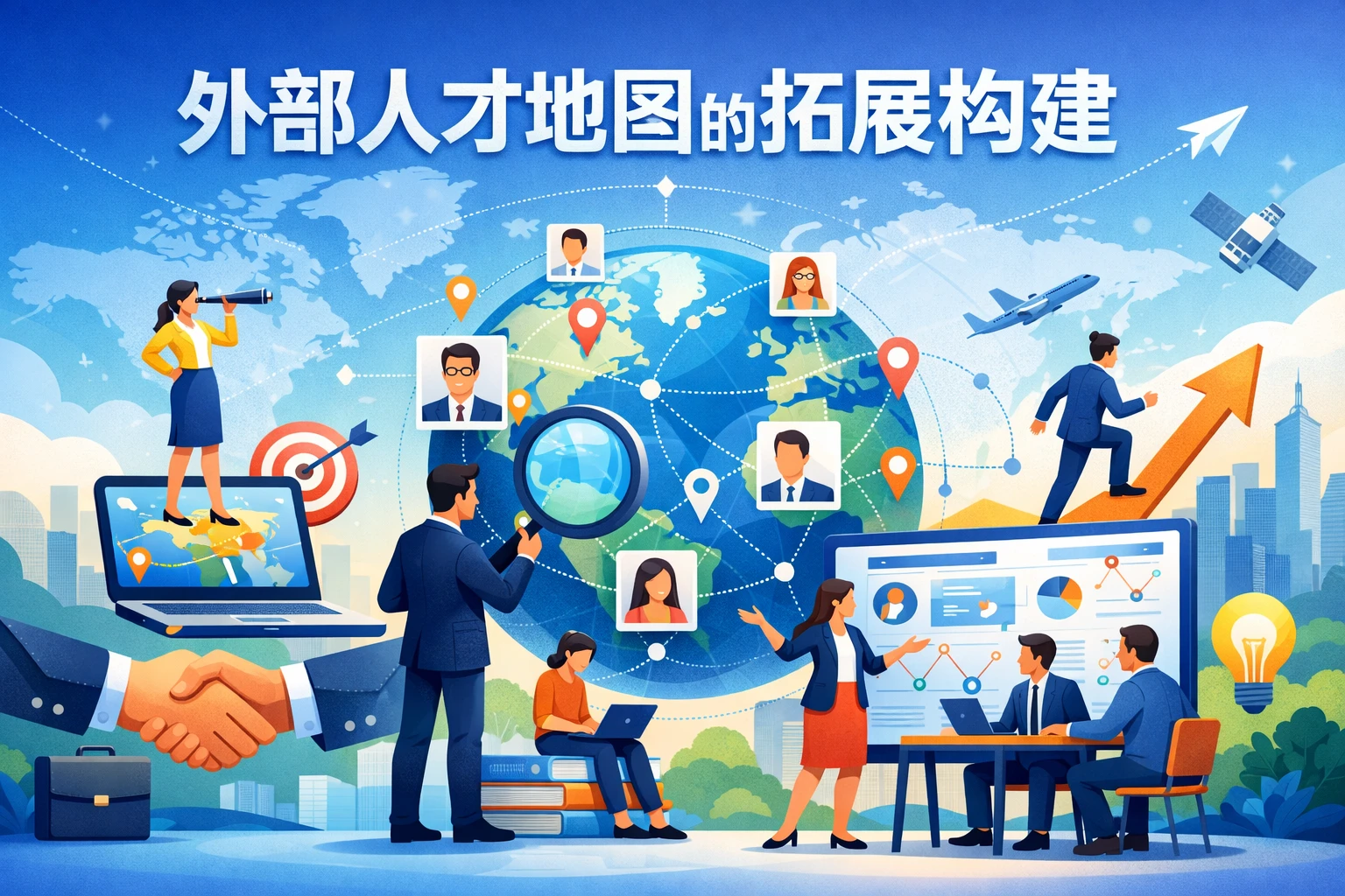 外部人才地图的拓展构建