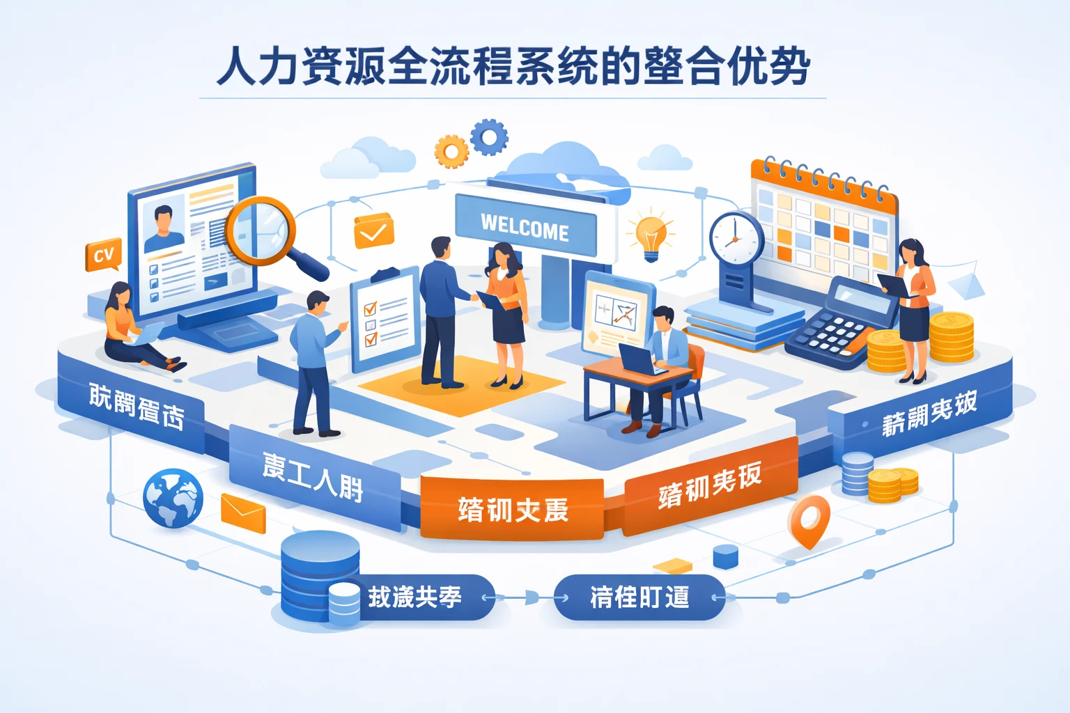 人力资源全流程系统的整合优势