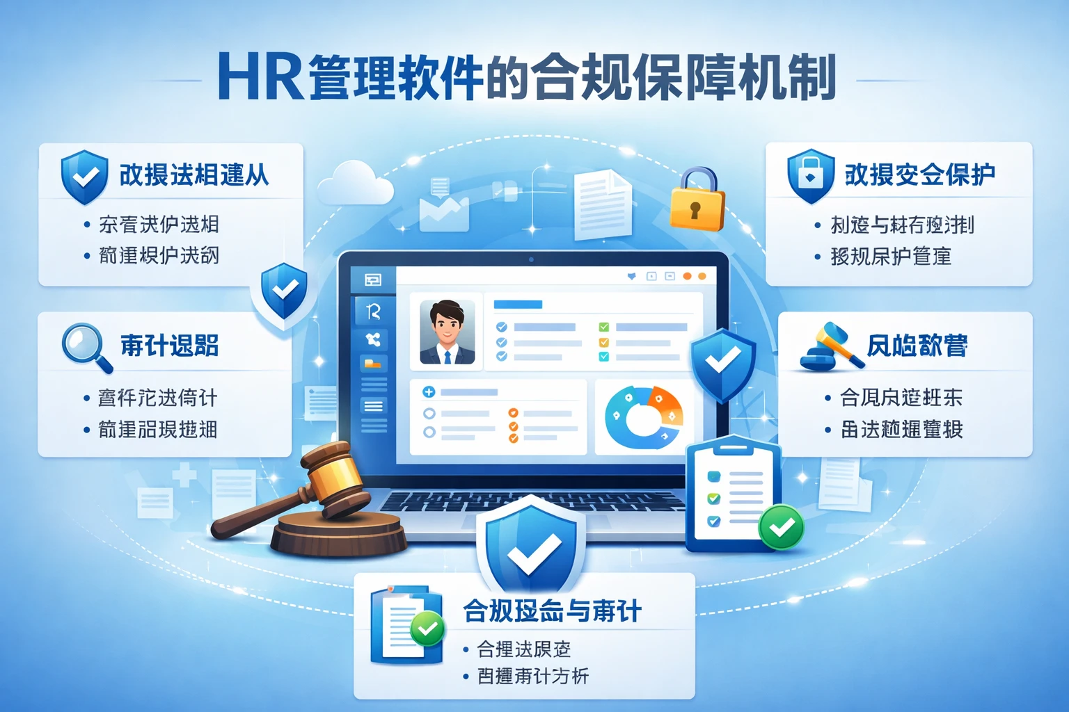 HR管理软件的合规保障机制