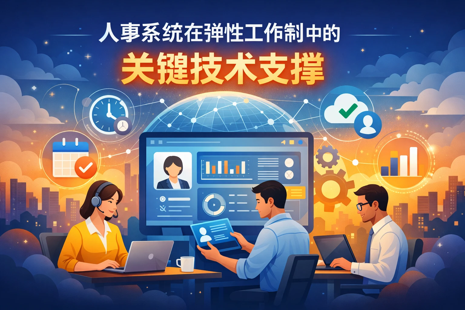 人事系统在弹性工作制中的关键技术支撑