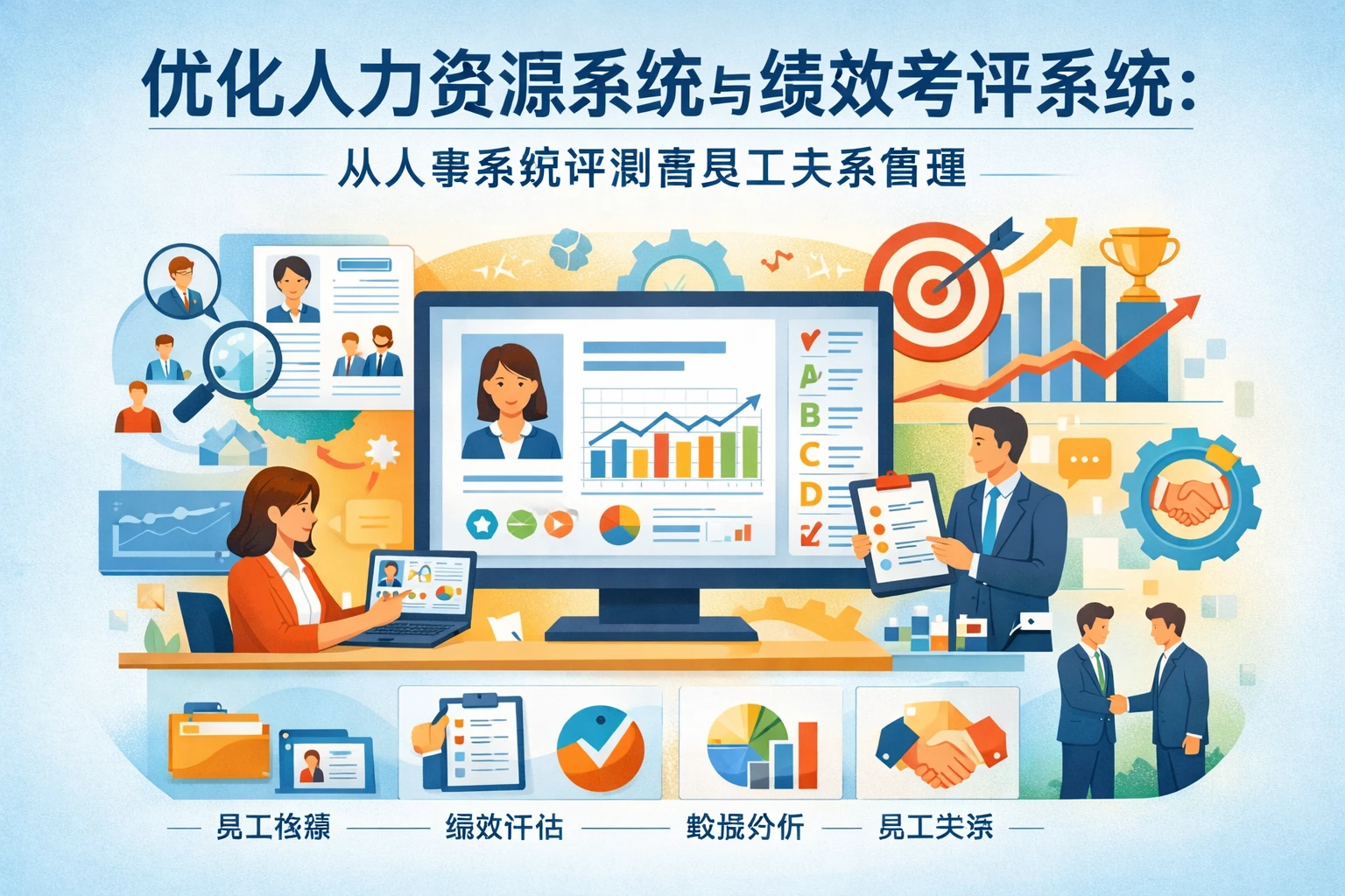 优化人力资源系统与绩效考评系统：从人事系统评测看员工关系管理
