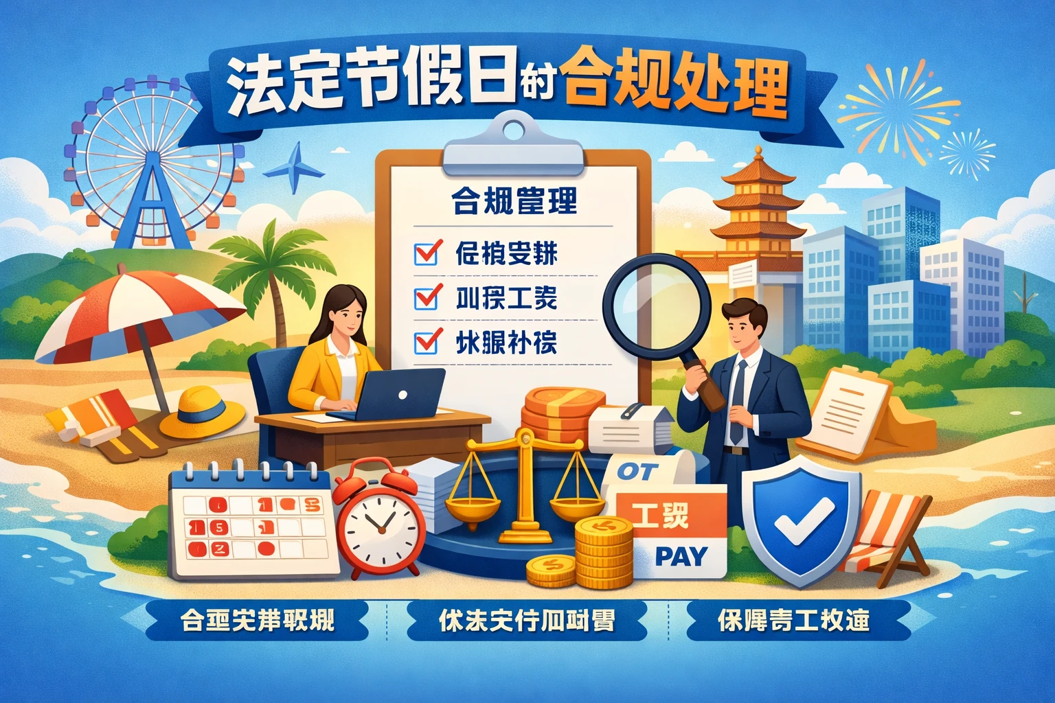 法定节假日的合规处理