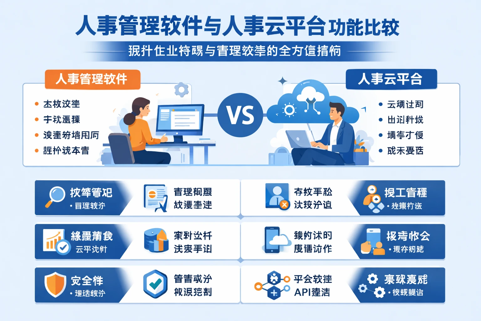 人事管理软件与人事云平台功能比较：提升企业招聘与管理效率的全方位指南