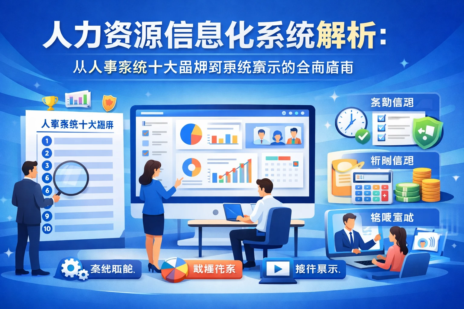 人力资源信息化系统解析：从人事系统十大品牌到系统演示的全面指南