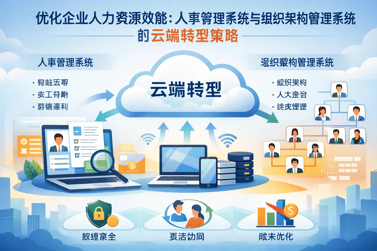 优化企业人力资源效能：人事管理系统与组织架构管理系统的云端转型策略