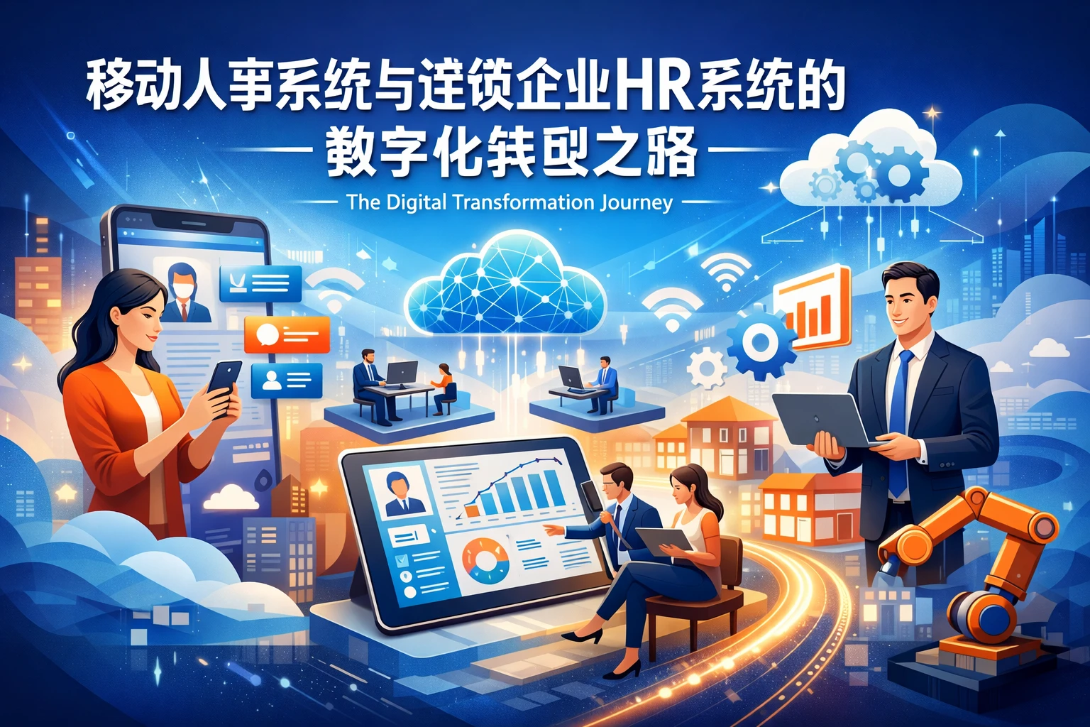 移动人事系统与连锁企业HR系统的数字化转型之路