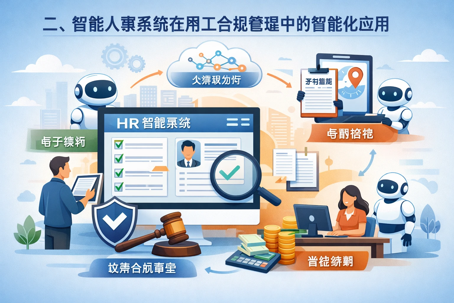 二、智能人事系统在用工合规管理中的智能化应用