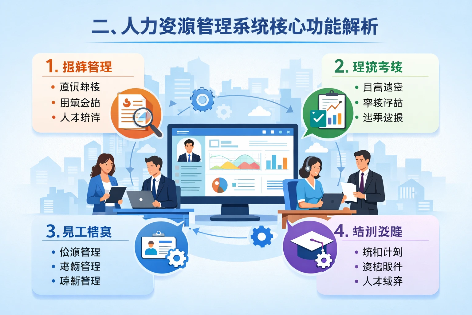 二、人力资源管理系统核心功能解析