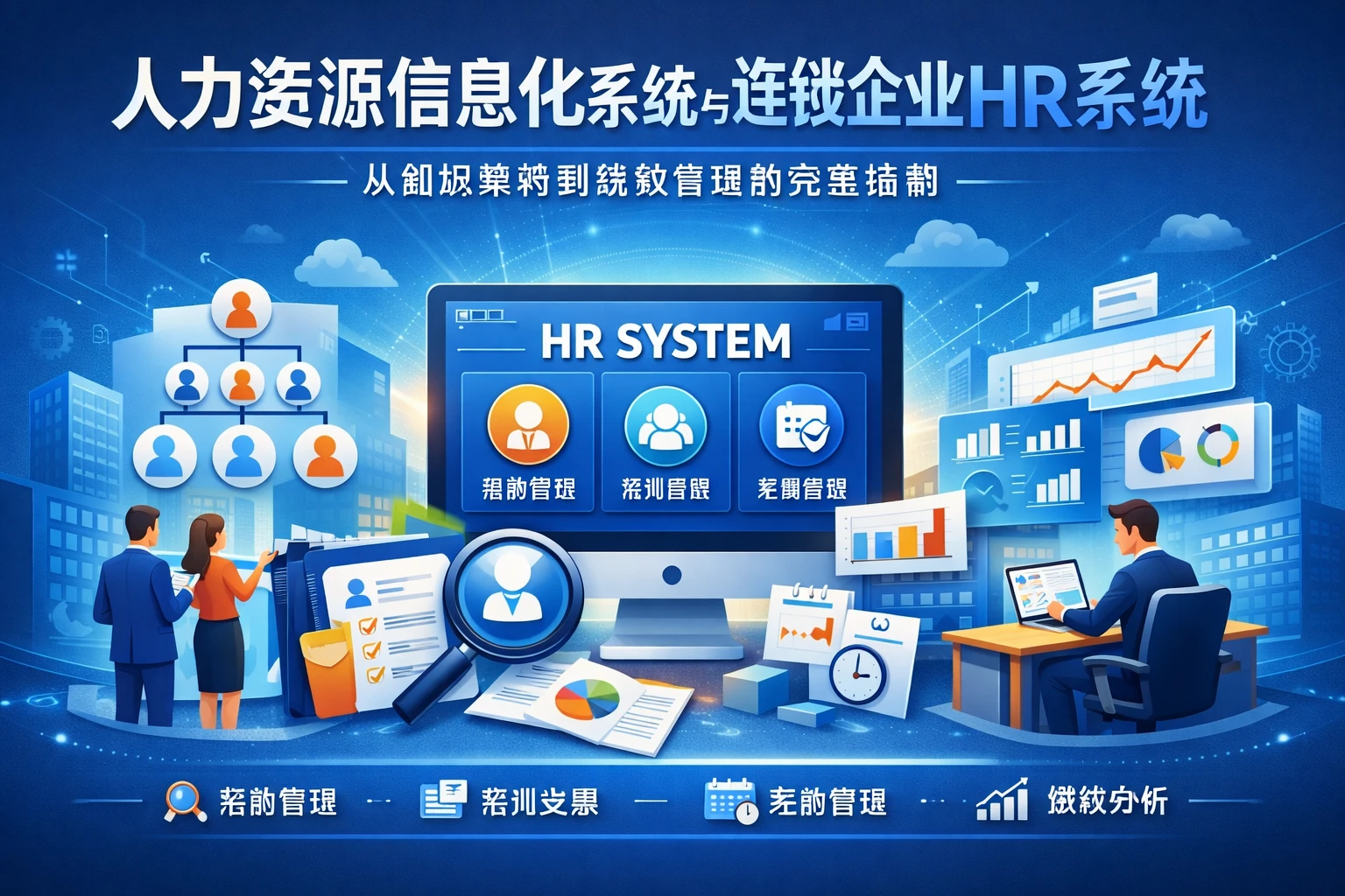 人力资源信息化系统与连锁企业HR系统：从组织架构到绩效管理的完整指南