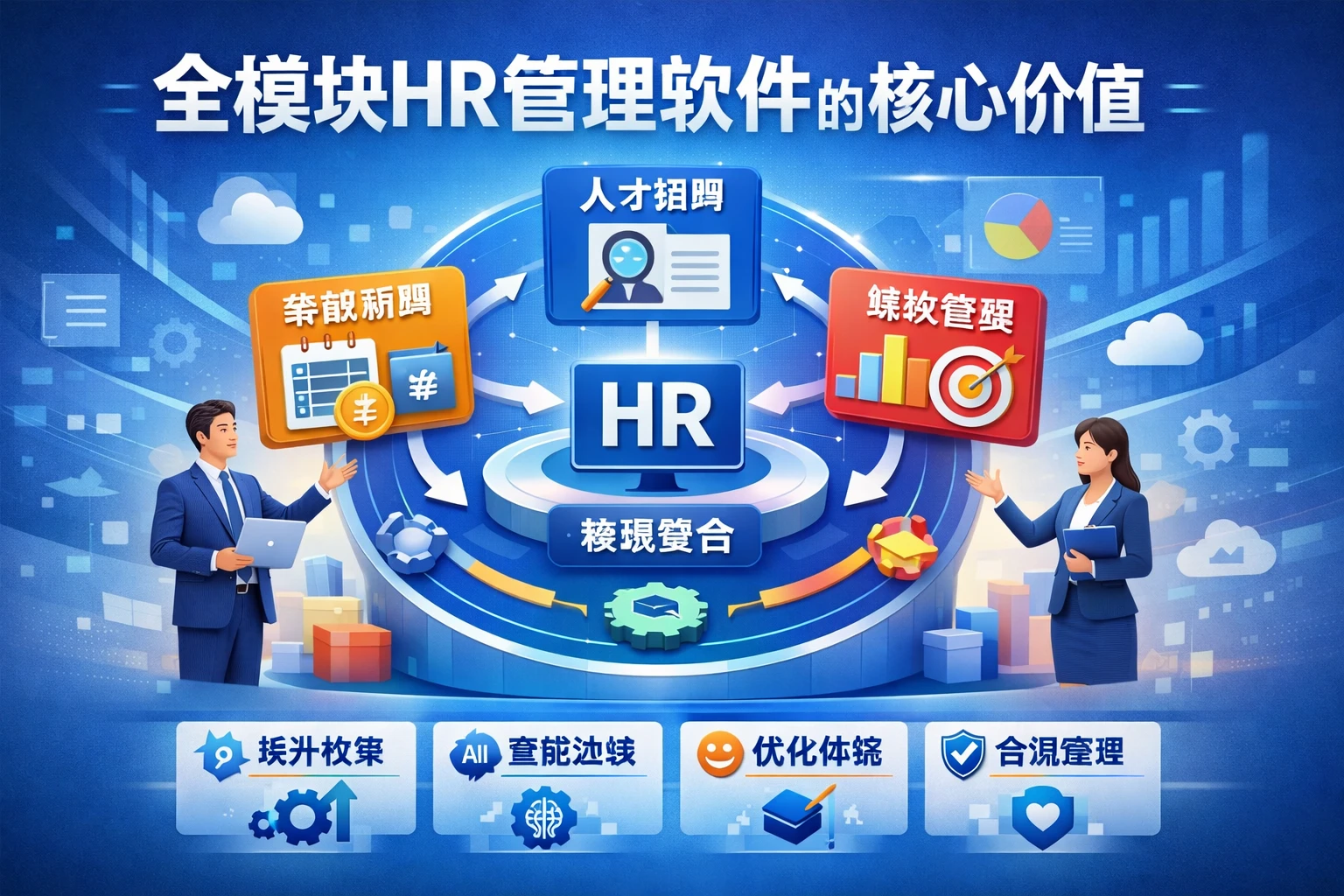 全模块HR管理软件的核心价值