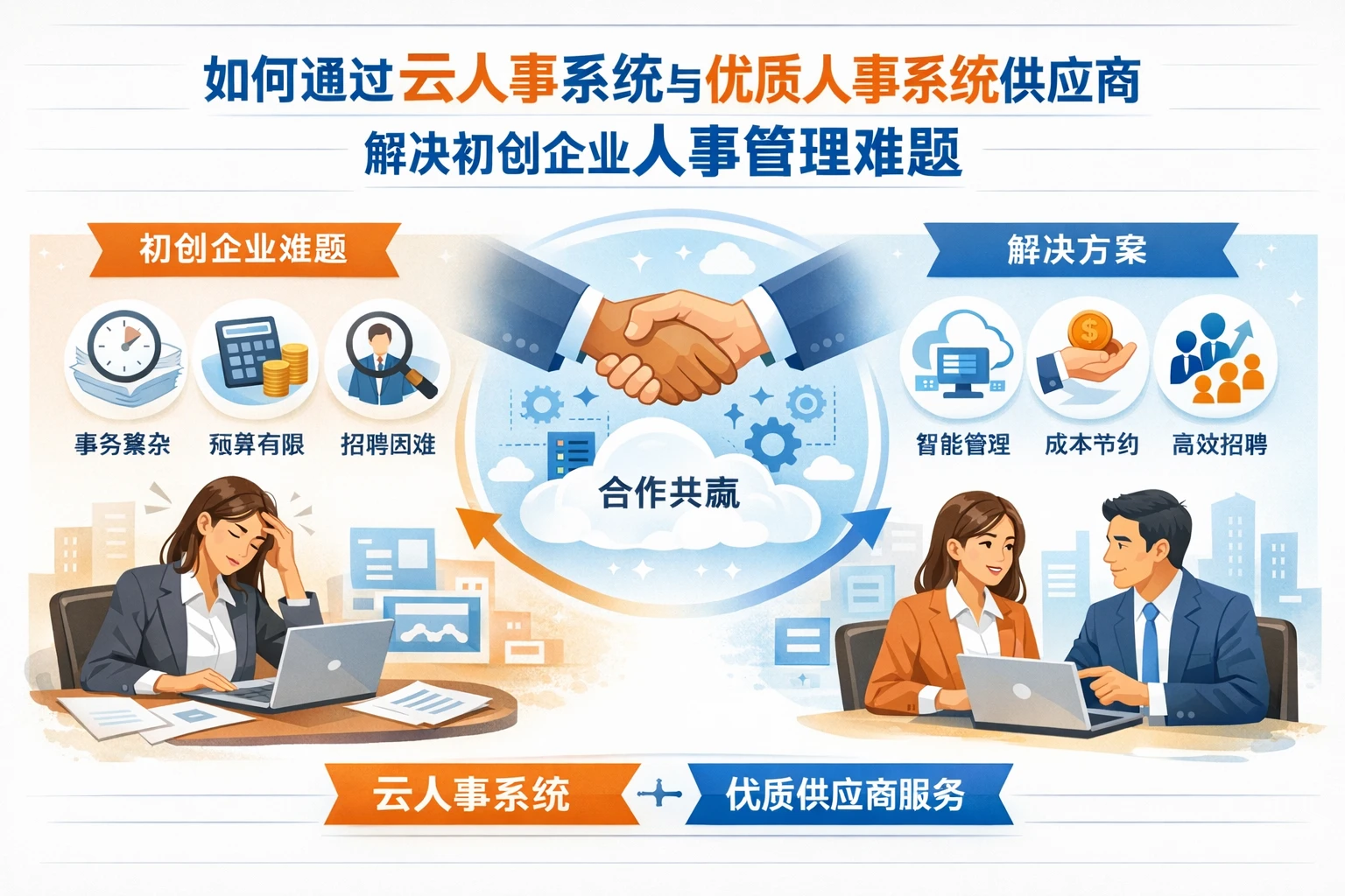 如何通过云人事系统与优质人事系统供应商解决初创企业人事管理难题