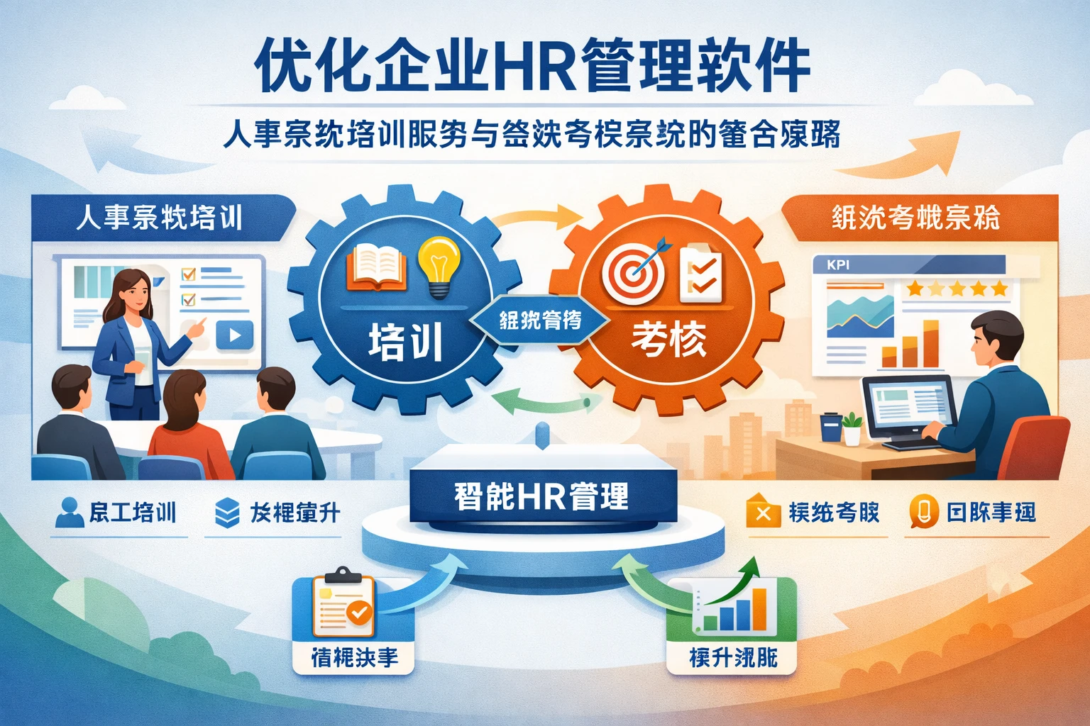 优化企业HR管理软件：人事系统培训服务与绩效考核系统的整合策略