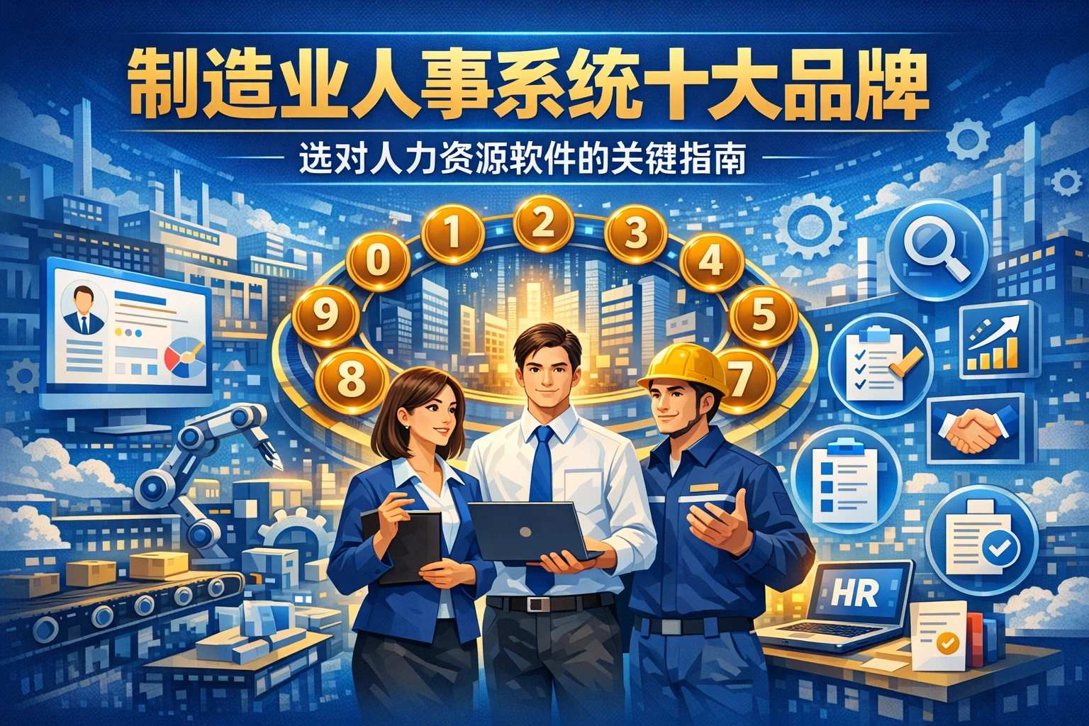 制造业人事系统十大品牌：选对人力资源软件的关键指南