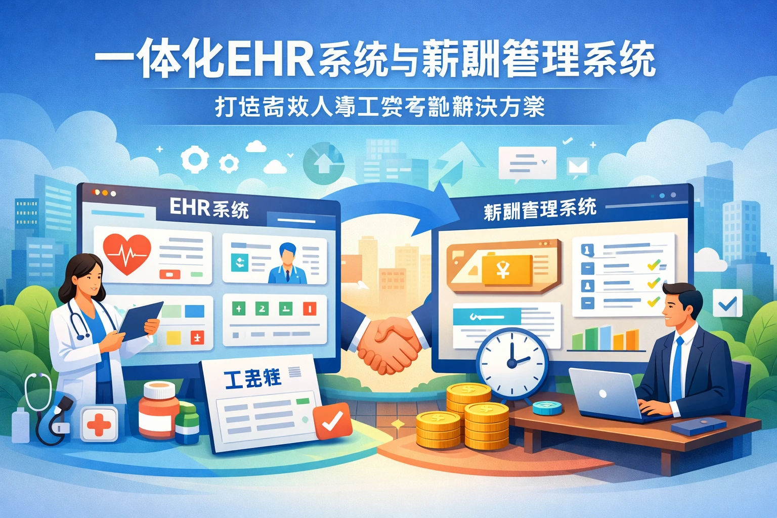 一体化ehr系统与薪酬管理系统：打造高效人事工资考勤解决方案