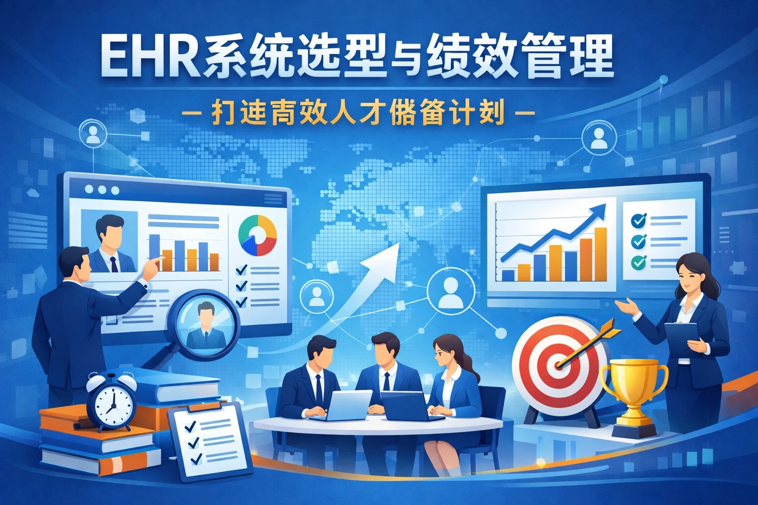 EHR系统选型与绩效管理：打造高效人才储备计划