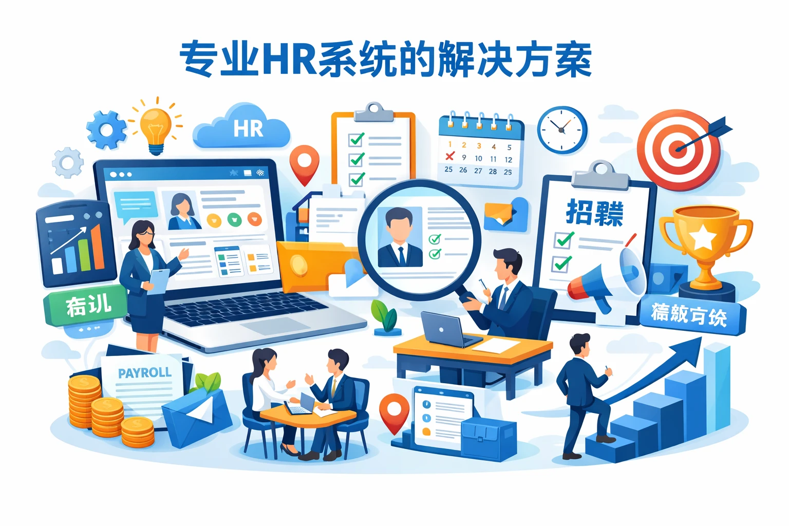 专业HR系统的解决方案