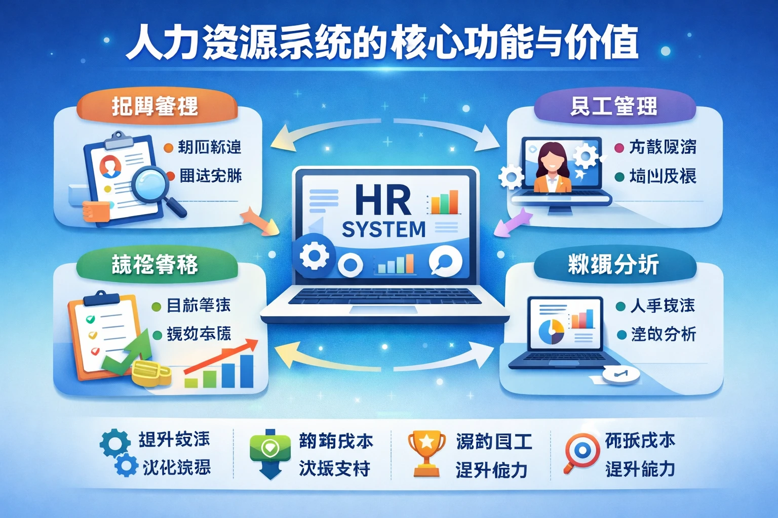 人力资源系统的核心功能与价值