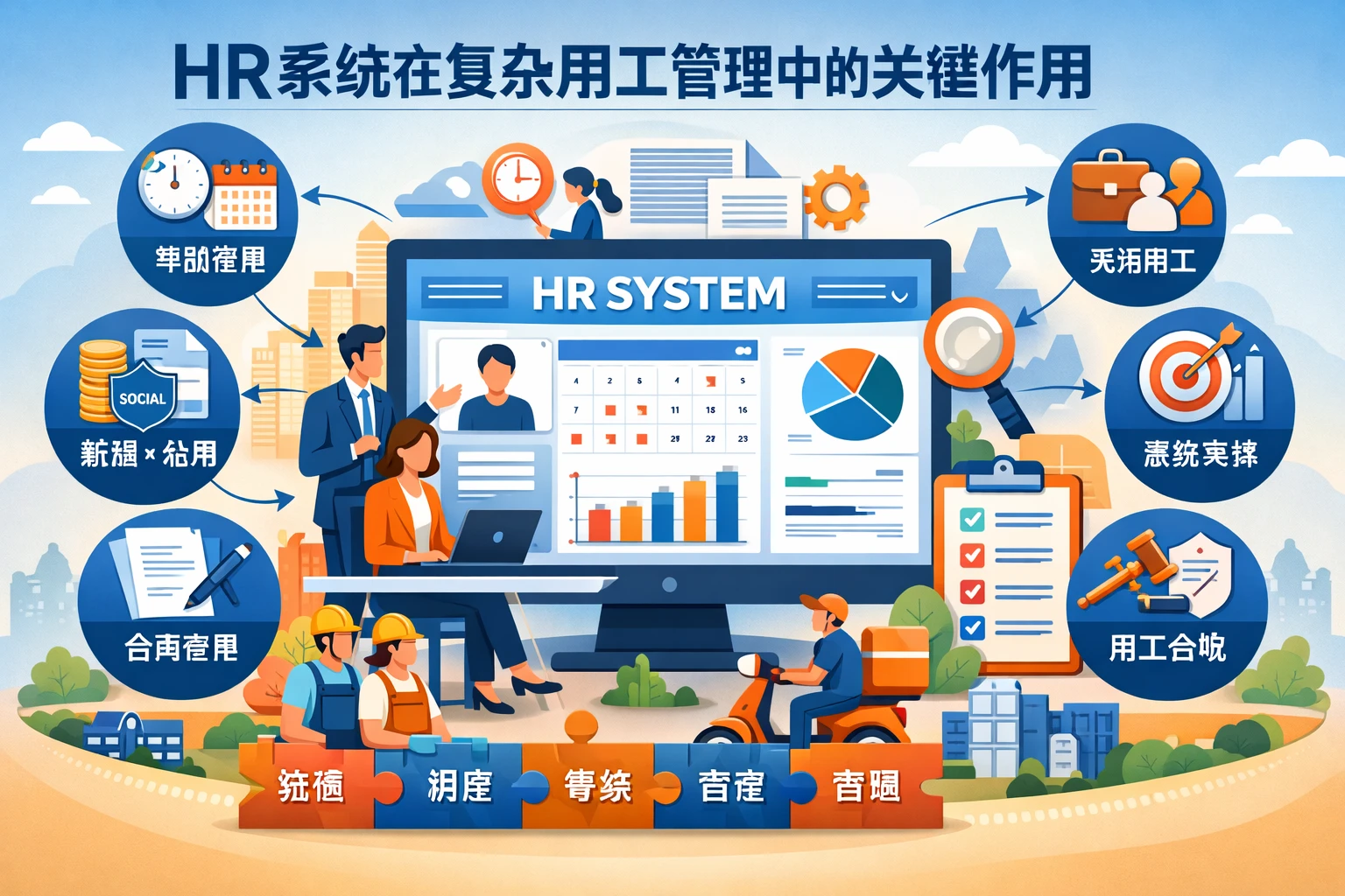 HR系统在复杂用工管理中的关键作用