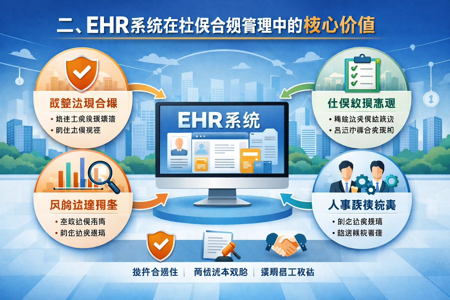 二、EHR系统在社保合规管理中的核心价值