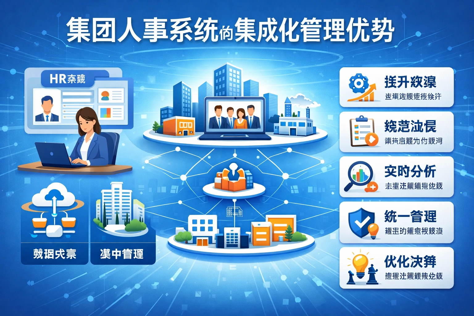 集团人事系统的集成化管理优势