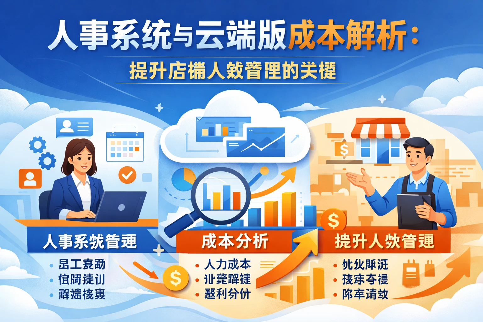 人事系统与云端版成本解析：提升店铺人效管理的关键