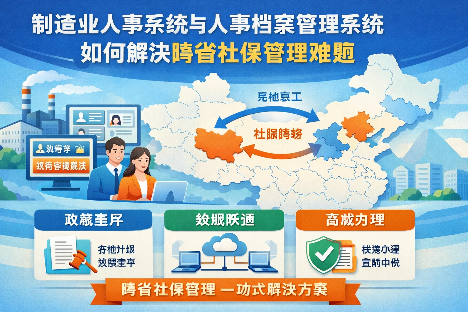 制造业人事系统与人事档案管理系统如何解决跨省社保管理难题