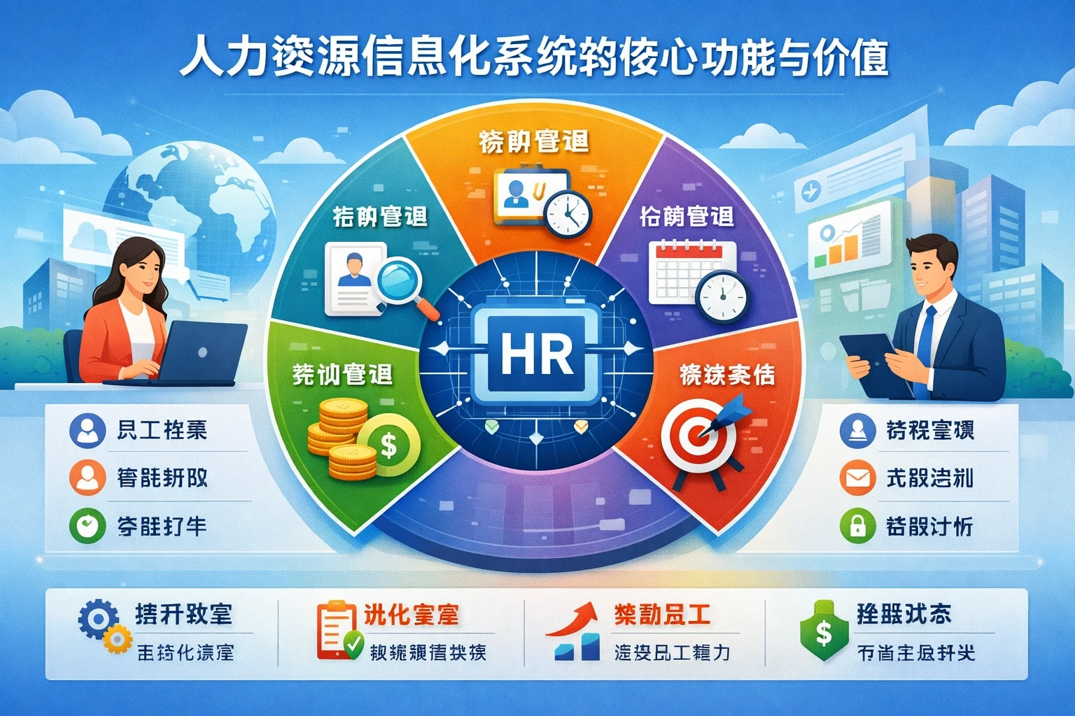人力资源信息化系统的核心功能与价值