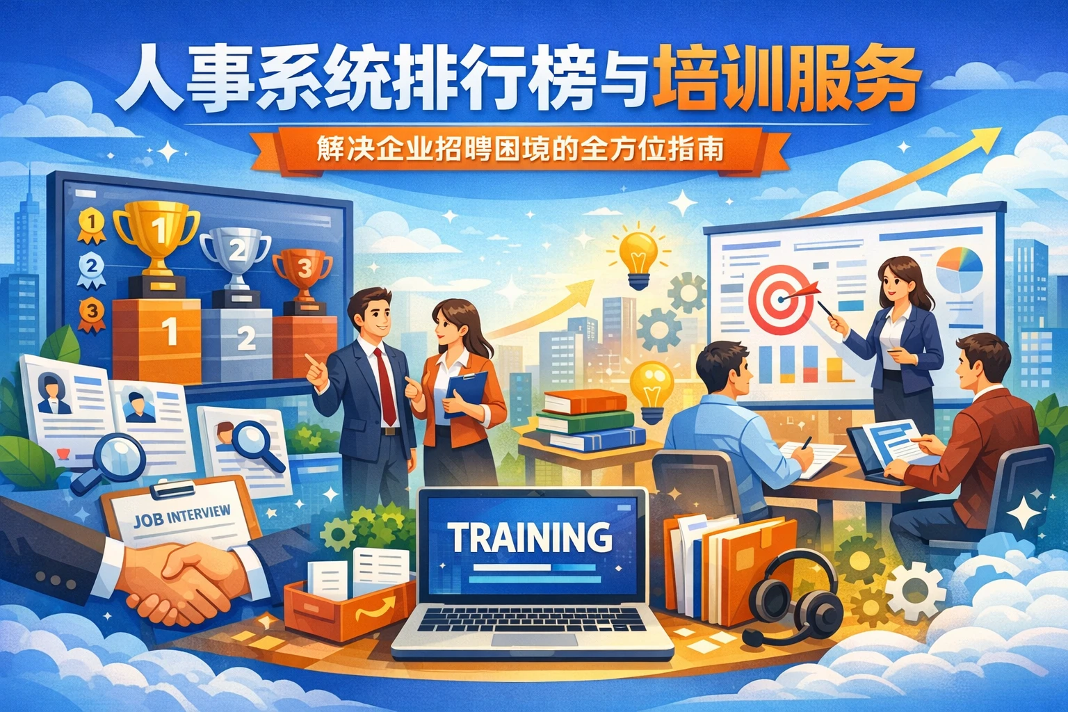 人事系统排行榜与培训服务：解决企业招聘困境的全方位指南