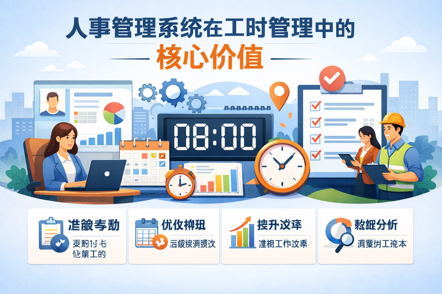 人事管理系统在工时管理中的核心价值