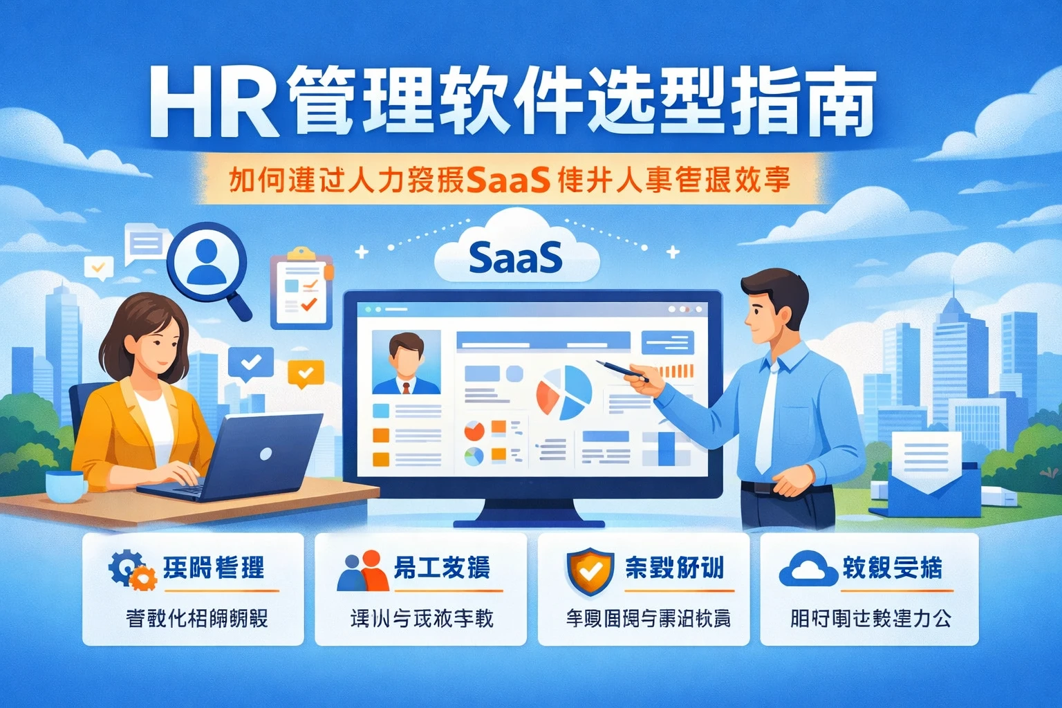HR管理软件选型指南：如何通过人力资源SaaS提升人事管理效率